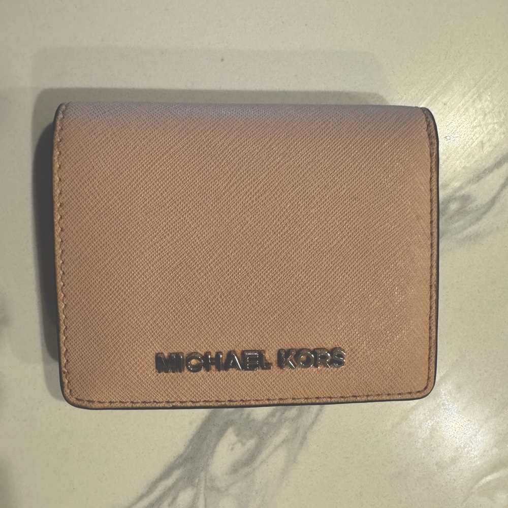 Michael Kors Jet Set wallet - light pink